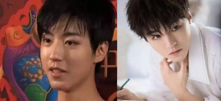 男星卸妆后,蔡徐坤邓超撞脸,而他镜头怼脸上,真假男神一目了然_鹿晗