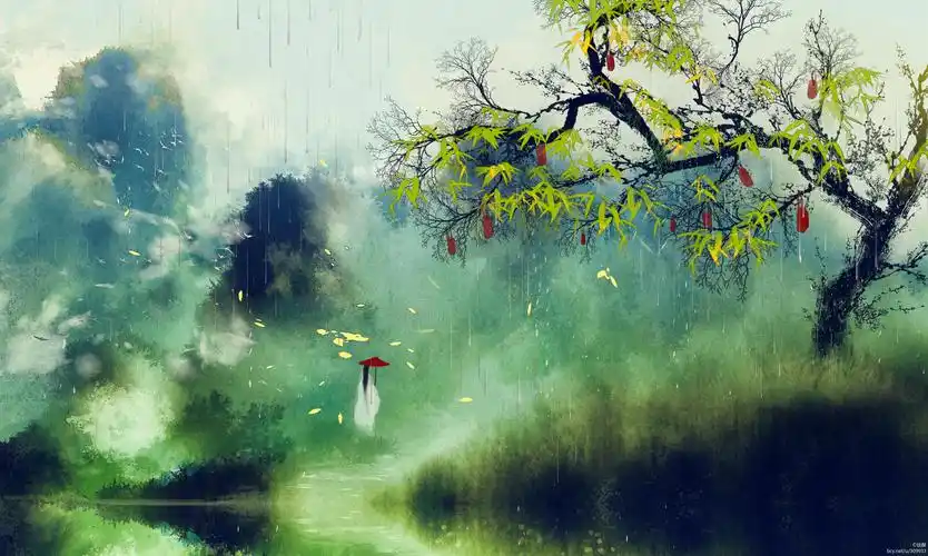 诗:九张机烟雨江湖