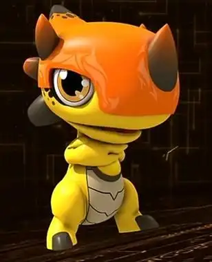 斗龙战士阿迪简笔画 - 简单简笔画