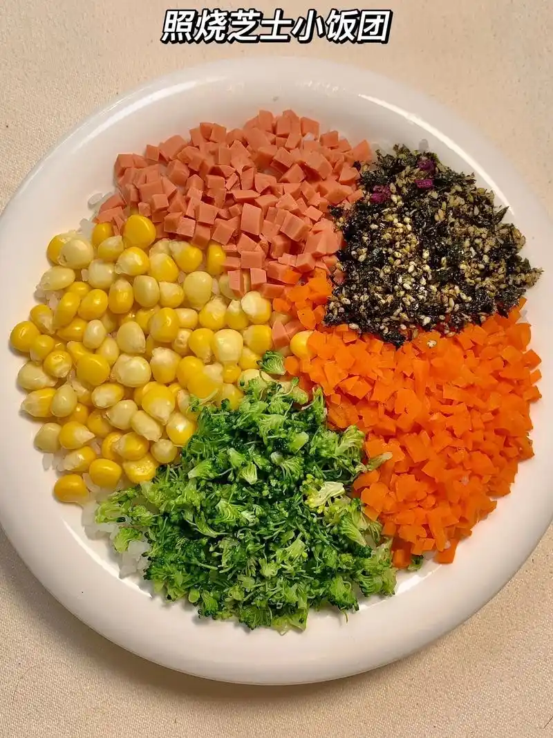 大小朋友都爱的巨香照烧芝士小饭团!