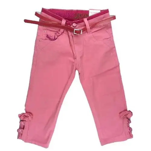 2014欧美爆款女童彩色七分裤 外贸 纯棉 jh02b|童装裤子-手机衣联网