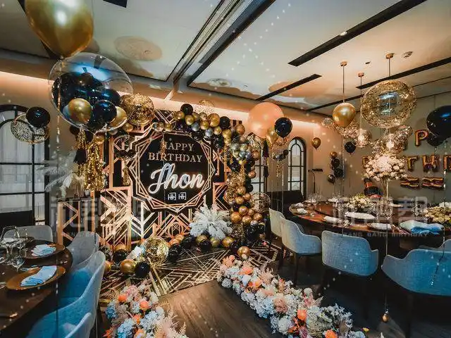生日布置场景图片房间酒店生日派对布置案例图