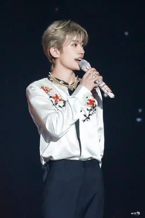 t杂志集齐tfboys##易烊千玺十周年演唱会单人机位