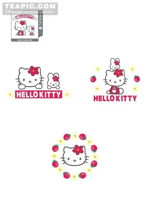 卡通hello kitty猫图标