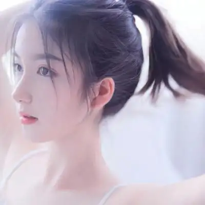 高清女头像侧脸干净 唯美有气质清纯少女头像 - 女生头像图片- 不二