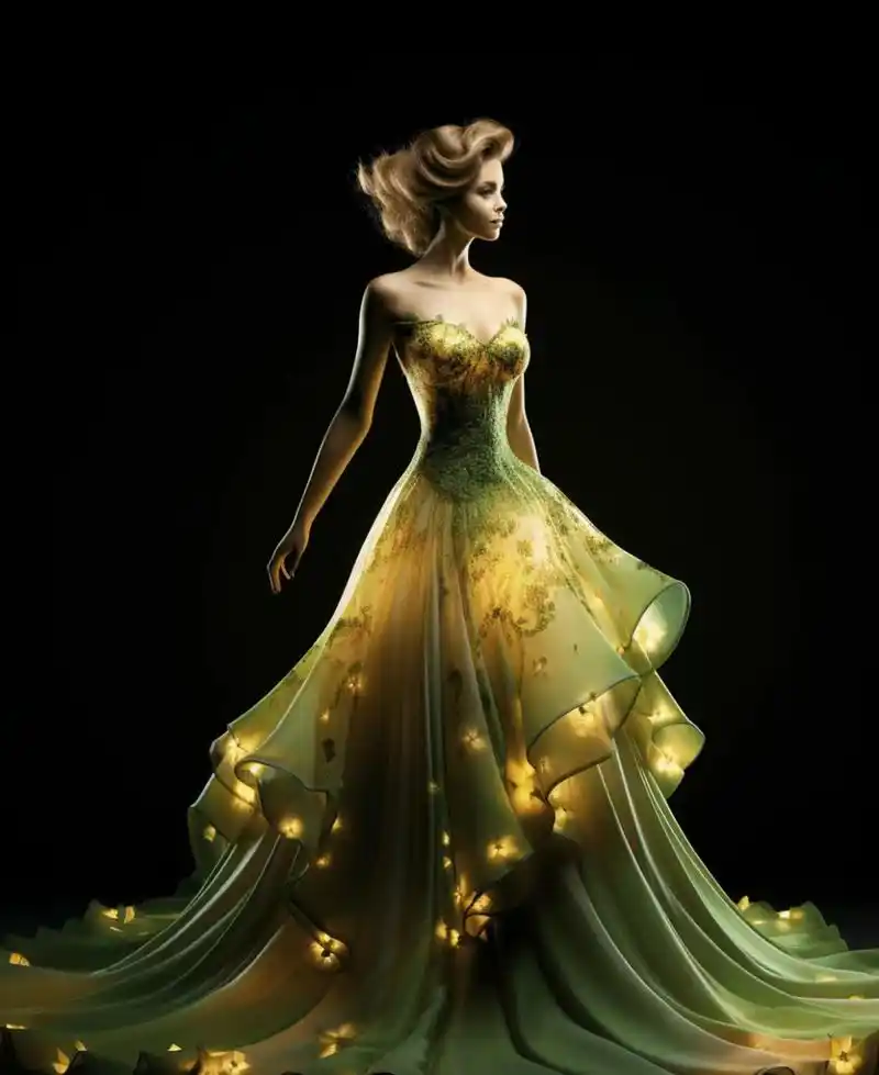 精灵公主礼服裙#我的旅行日记