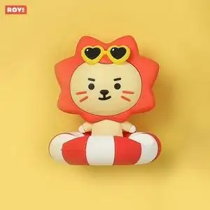 roy6 莱阳夏日玩偶手机支架 潮流公仔玩具桌面摆件line