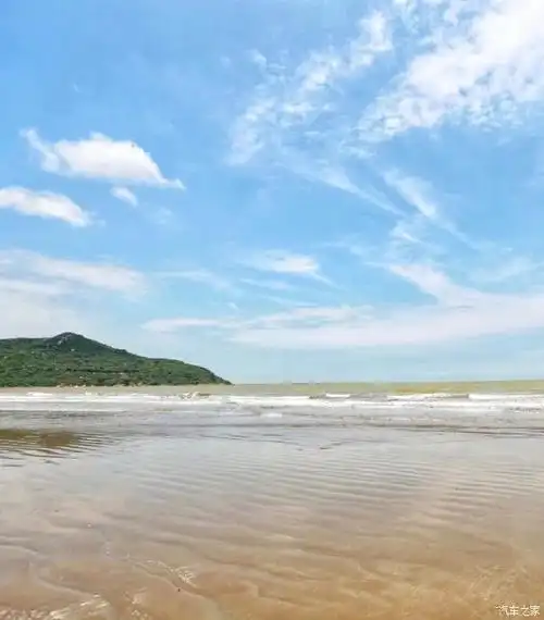 万物复苏送福利小鹏车主带你游阳光咀沙滩