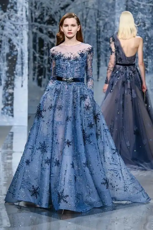 设计专题2017秋冬ziadnakad高定秀场上的礼服