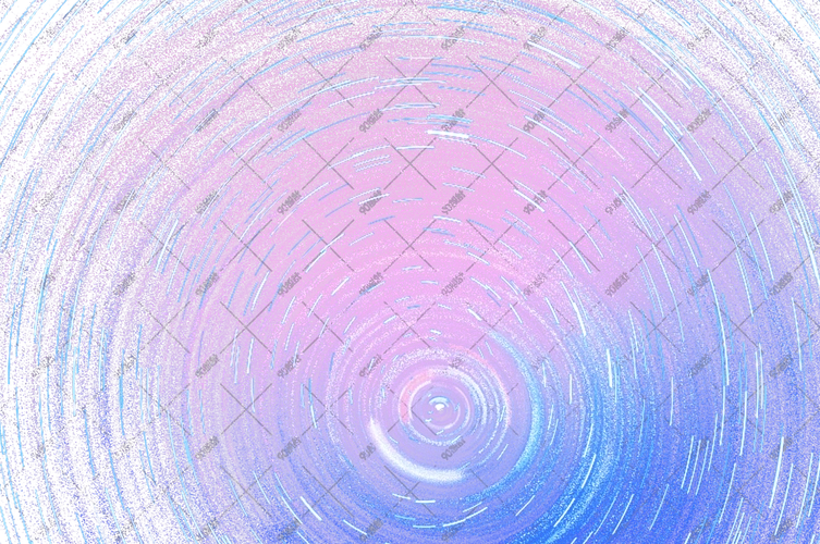 蓝紫色质感渐变轨迹星轨元素