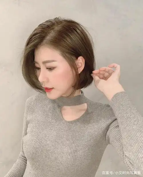 短发气质女神,这也太美了