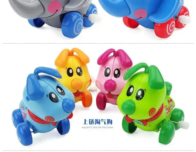 大集合>卡通q版大号发条玩具总动员上链动物淘宝热卖玩具赠品45
