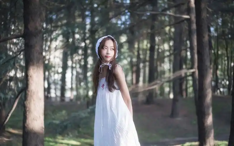 小清新森系女孩唯美写真