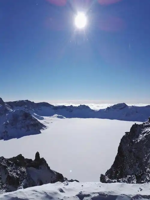 天池,长白山,滑雪场,这个冬天去看雪!