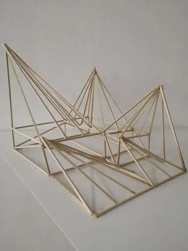 混沌建筑形态构成基础----线形构成.2019级建筑学作业第三集.