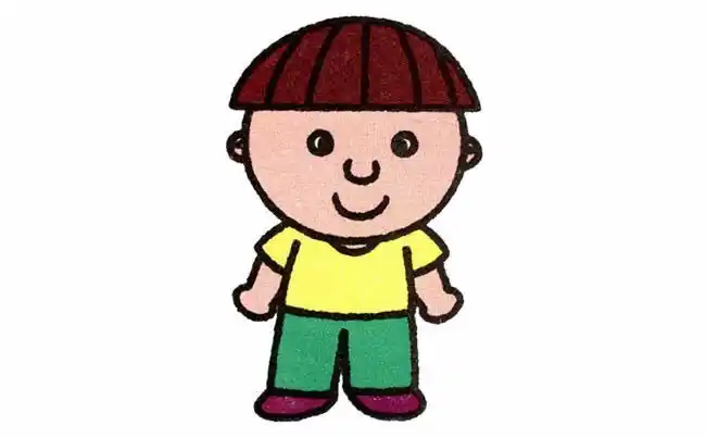 画画人物简笔画儿童