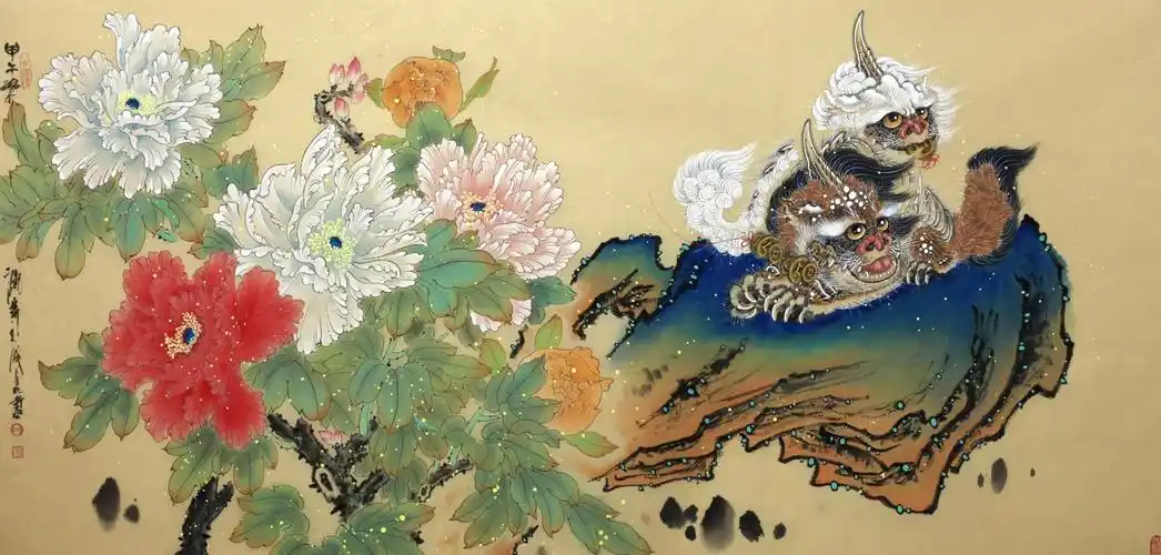 貔貅形神兼备画家钱昆