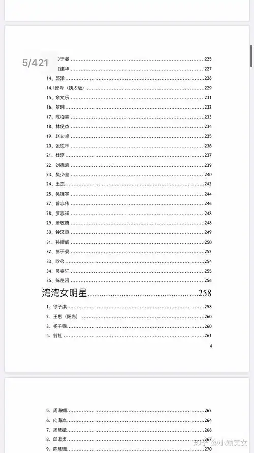 421页明星八卦汇总pdf