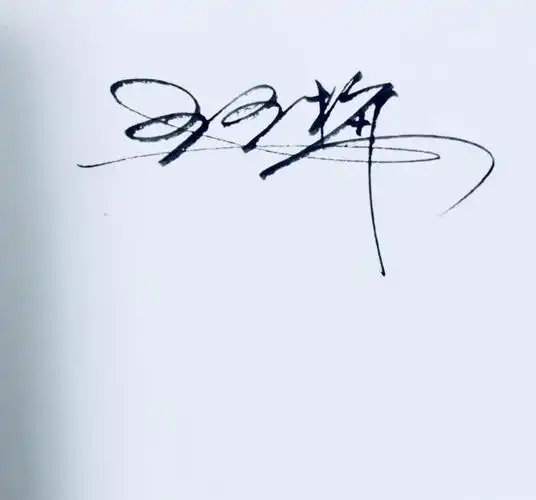 周字的艺术签名