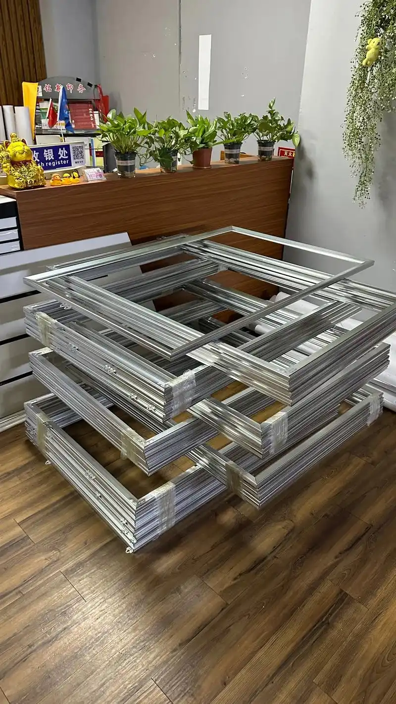 汕头铝合金边框/相框/上墙海报定制#广告设计制作 #支持定制 - 抖音