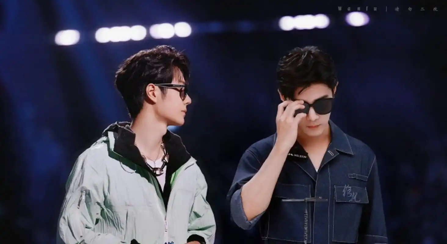 博君一肖# #王一博# #肖战# 大神p图合集,欣赏盛世美颜![爱你]