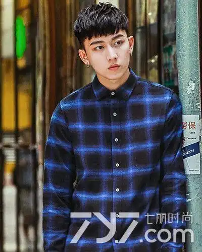 文艺桃心发型男生 文艺青年发型