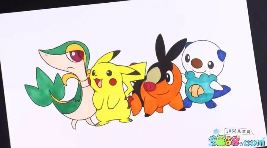 神奇宝贝小精灵怎么画神奇宝贝小精灵的画法分享(13)