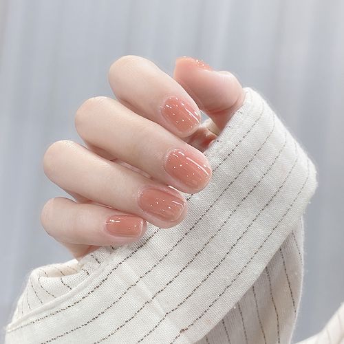 2021年新款指甲油夏天持久冰透果冻裸色甲油网红指甲彩妆