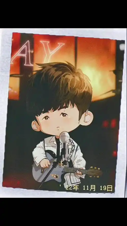 手绘图周杰伦jaychou音乐治愈一代人的青春这大概就是青春