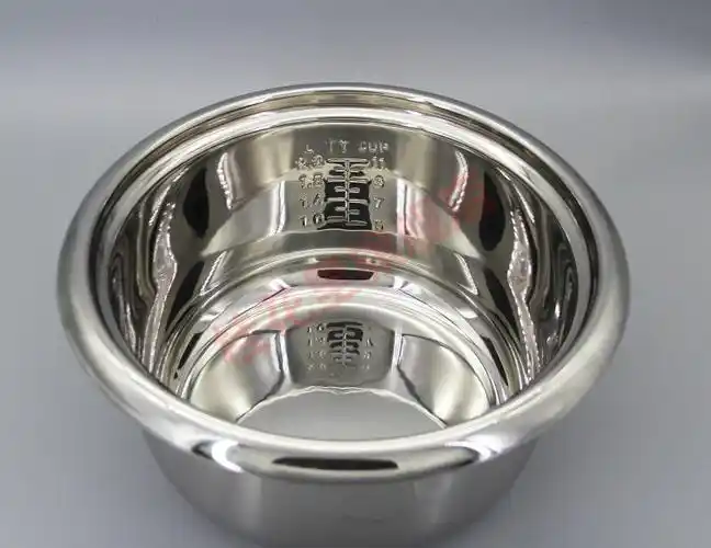 老式电饭锅内胆食品级不锈钢304加厚家用内胆通用2l3l4l5l6l5l不锈钢