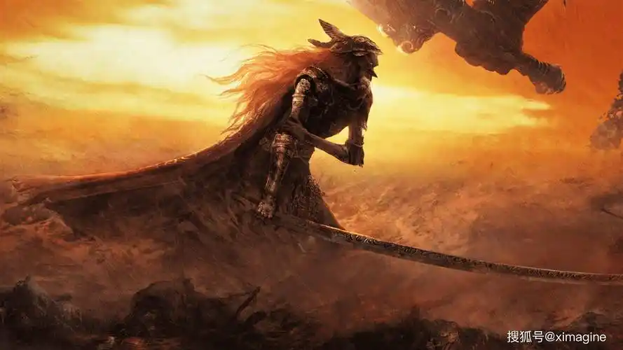 荒岛-elden ring 艾尔登法环游戏角色玩法介绍 4k 插画壁纸图片_王城