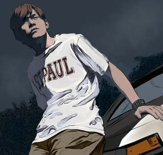 周杰伦,procreate板绘步骤图|插画|商业插画|老周的画 - 原创作品