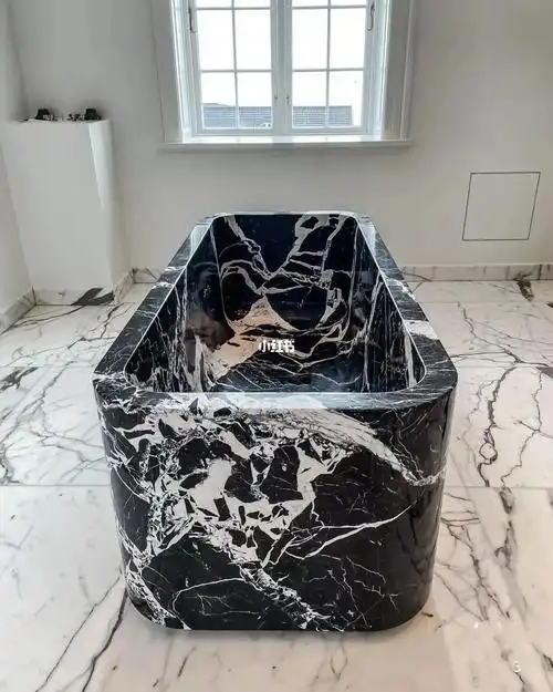 石材浴缸09宝格丽黑拿破仑黑