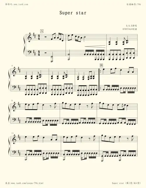 e|弹琴吧|钢琴谱|吉他谱|钢琴曲|乐谱|五线谱|高清免费下载|蛐蛐钢琴