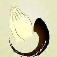 佛教唯美侧面合十图片 唯美双手合十拜佛图片_微信头像图片大全