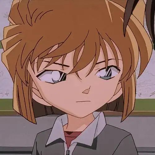 名侦探柯南灰原哀高清无水印头像