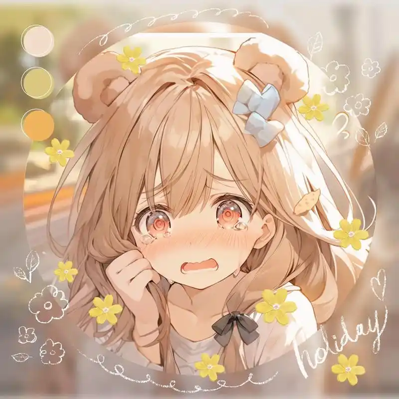 可爱  #委屈 #小女孩 #头像 - 抖音