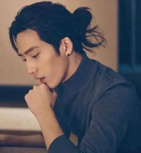 帅哥照片帅哥明星井柏然长发图片13帅哥男模文章小虾米