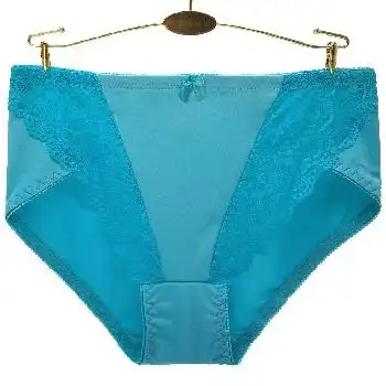 厂家云梦妮纯色女士内裤外贸货源性感牛奶丝女式三角裤panties