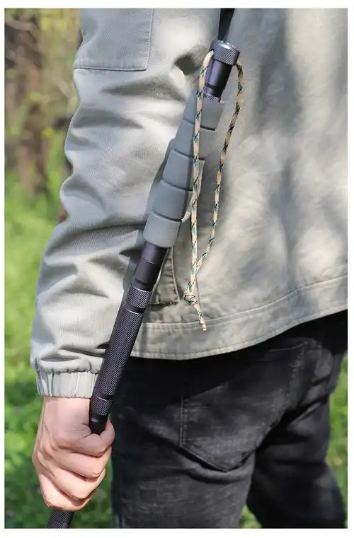 多功能 多用途 个性登山杖 折叠伸缩 户外徒步 战术防身 棍手杖拐杖