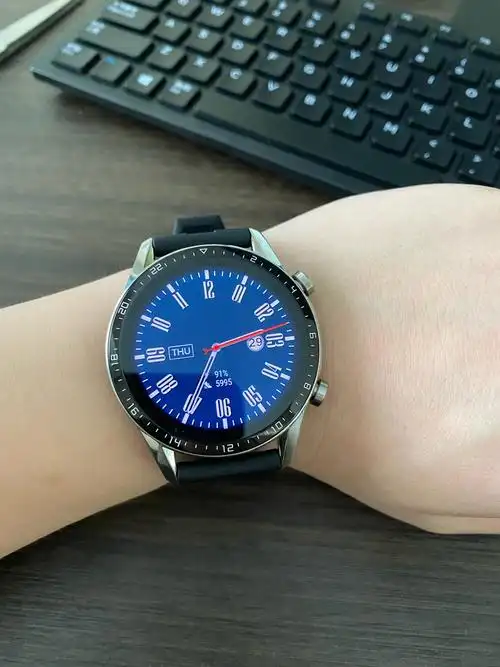 收一个华为gt2手表