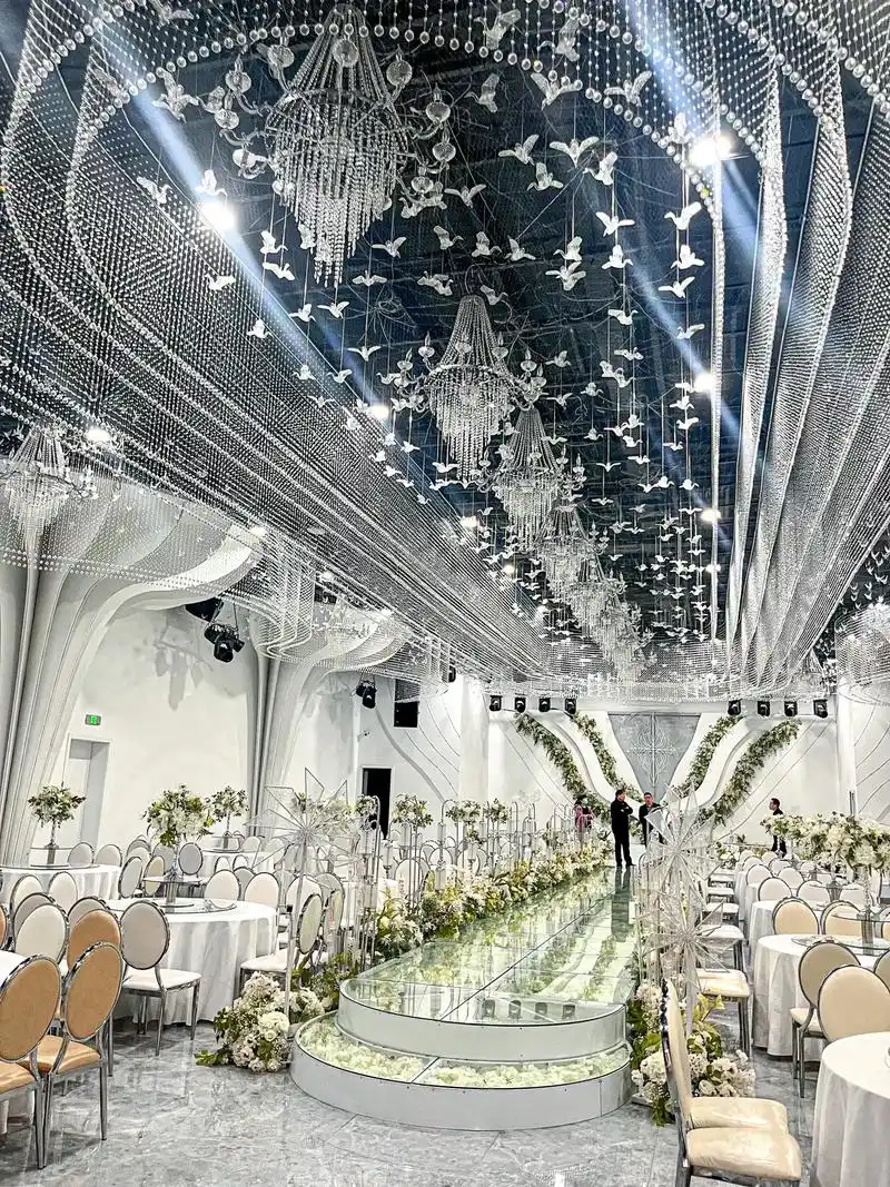 在石家庄这家婚礼酒店省下了场景布置的费用