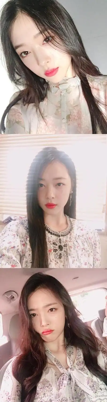 崔雪莉ins美图自拍头像更新画风正统纯美养眼