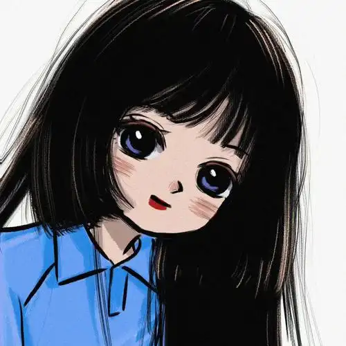 手绘头像  #女生头像  #闺蜜头像  #可爱头像  #微信头像