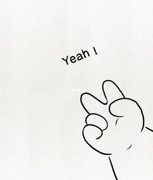 超可爱简笔画教程来给生活比个耶7015简笔画教程绘画简笔画比耶的手势