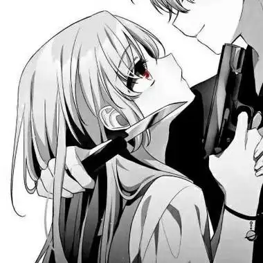 黑暗且不明显的恶魔情侣头像 情侣头像图片大全 -【爱个性】