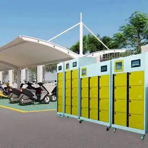 电动车共享设备换电柜电瓶车充电柜锂电池快递外卖充电站寄存柜