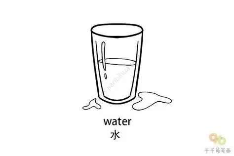 水的简笔画水的简笔画简单又漂亮