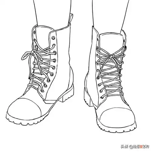 怎么正确画鞋子 鞋子简笔画