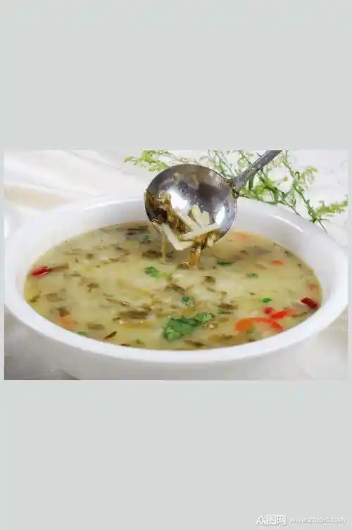 浆水拌汤美食高清图片